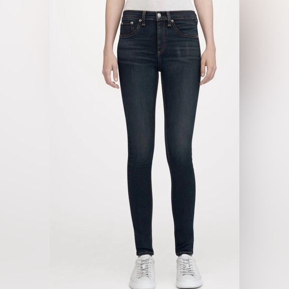 Rag & bone size 25 Bedford blue jeans - Picture 1 of 5